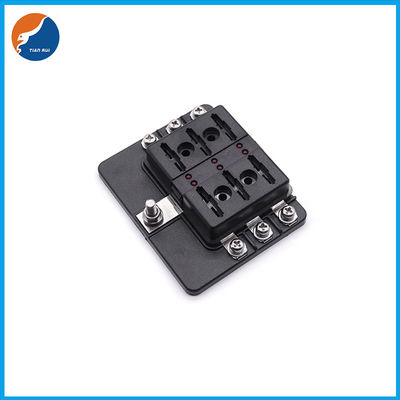LED-Licht-Auto-Automobilselbst6 Stromkreis-Blatt-Sicherungs-Block mit LED-Indikator