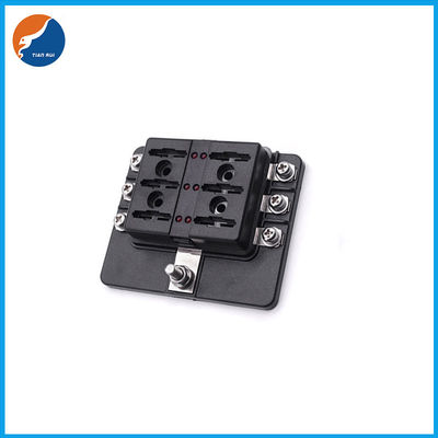 LED-Licht-Auto-Automobilselbst6 Stromkreis-Blatt-Sicherungs-Block mit LED-Indikator