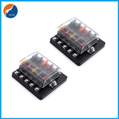 Indikator rote LED beleuchten 10 Möglichkeiten umkreisen Pole-Selbstblatt-Sicherungs-Kasten-Halter-Block