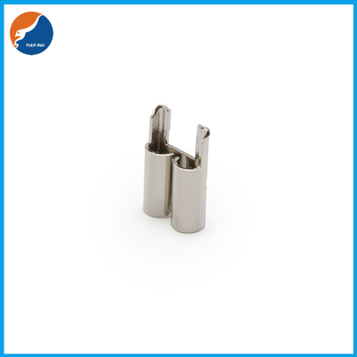 2 Metallsicherungs-Clip Pin Blade Terminals 32V ATO Fuse Holder Clips Quick