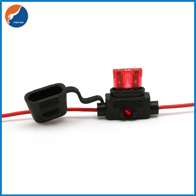 Wasserdichter Licht-Sicherungs-Inline-Halter Balde LED auto ATC ATO Standard Auto Automobil